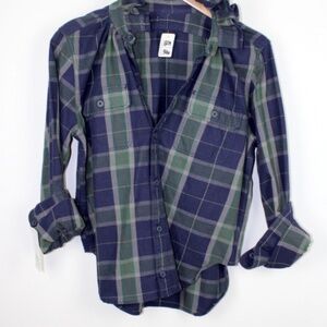 Like New KMJ Quarantina Flannel Shirt, Size Small